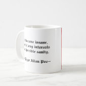 Edgar Allan Poe Mok (Voorkant links)