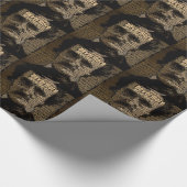 Edgar Allan Poe - Nevermore Typografie Cadeaupapier (Hoek)