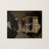 Edgar Allan Poe - Nevermore Typografie Legpuzzel (Horizontaal)