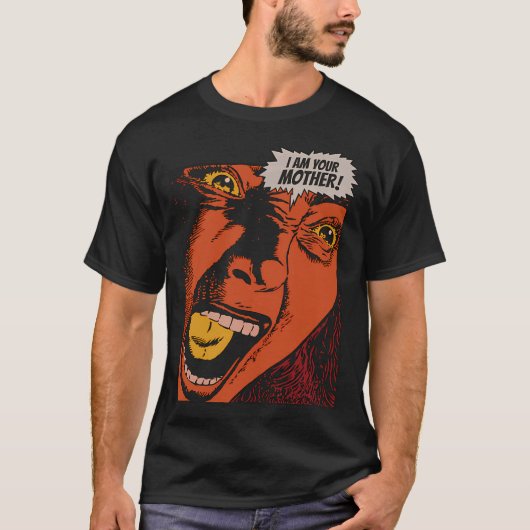 Edgar Allan Poe Nooitmeer Raaf wit T-shirt (Voorkant)