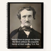 Edgar Allan Poe  Notitieboek (Voorkant)