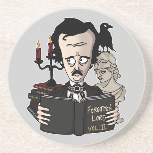 Edgar Allan Poe' Onderzetter (Voorkant)