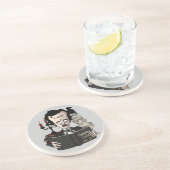 Edgar Allan Poe' Onderzetter (Zijkant)