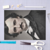 Edgar Allan Poe Origineel Portret Tissuepapier (Craft)