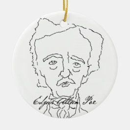 Edgar Allan Poe Ornament