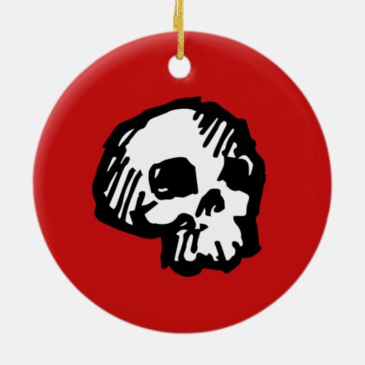 Edgar Allan Poe Ornament (Achterkant)