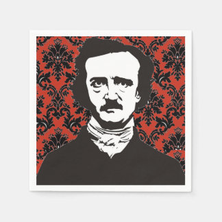 Edgar Allan Poe Paper Napkin Servet