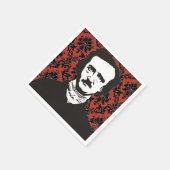 Edgar Allan Poe Paper Napkin Servet (Hoek)