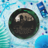 Edgar Allan Poe Papieren Bordje (Feest)