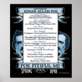 Edgar Allan 'Poe Piful Me'-Poster Poster (Voorkant)