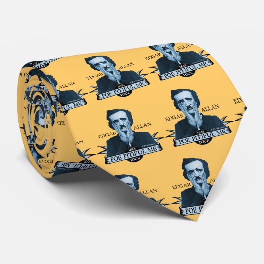 Edgar Allan 'Poe Piful Me'-Stropdas Stropdas (Opgerold)