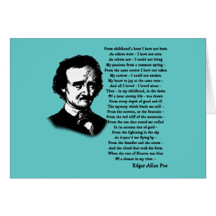 Edgar Allan Poe Poem ALONE