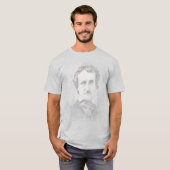 Edgar Allan Poe Poet Poem Dream Author T-shirt (Voorkant volledig)