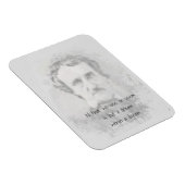 Edgar Allan Poe Poet Quote Dream in een droom Magneet (Rechterzijde)