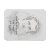 Edgar Allan Poe Poet Quote Dream in een droom Magneet (Horizontaal)