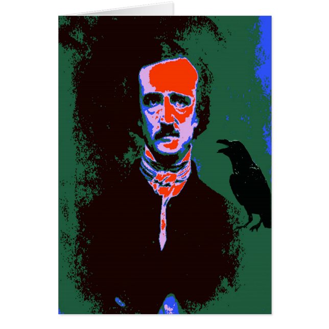 Edgar Allan Poe Pop Art (Voorkant)