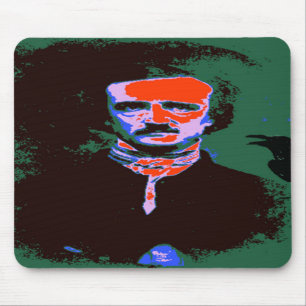 Edgar Allan Poe Pop Art Muismat