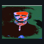 Edgar Allan Poe Pop Art Portret Foto Afdruk<br><div class="desc">Edgar Allan Poe was een Amerikaanse schrijver. Hij is het best bekend om zijn korte verhalen,  in het bijzonder zijn verhalen over mysterie en de macabere.</div>