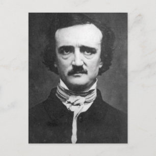  Edgar Allan Poe Portret Briefkaart