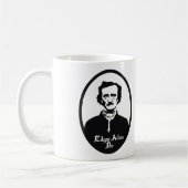 Edgar Allan Poe Portret Koffiemok (Links)