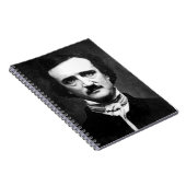 Edgar Allan Poe Portret Notitieboek (Rechterzijde)