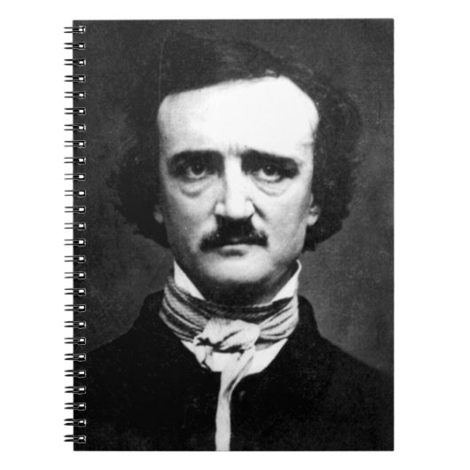 Edgar Allan Poe Portret Notitieboek (Voorkant)