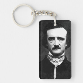 Edgar Allan Poe Portret Sleutelhanger