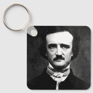 Edgar Allan Poe Portret Sleutelhanger