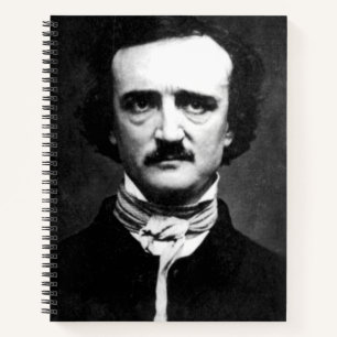 Edgar Allan Poe Portret Spiraal Notebook Notitieboek