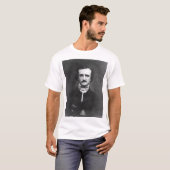 Edgar Allan Poe Portret T-shirt (Voorkant volledig)