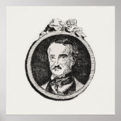 Edgar Allan Poe Poster (Voorkant)