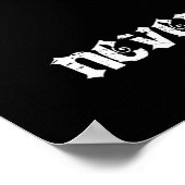 Edgar Allan Poe Poster (Hoek)