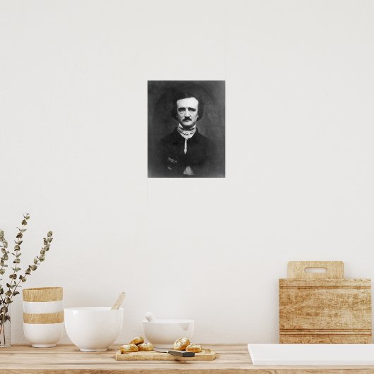 Edgar Allan Poe Poster (Keuken)