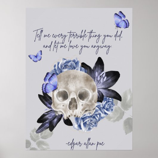 Edgar Allan Poe Poster (Voorkant)