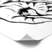 Edgar Allan Poe Poster (Hoek)