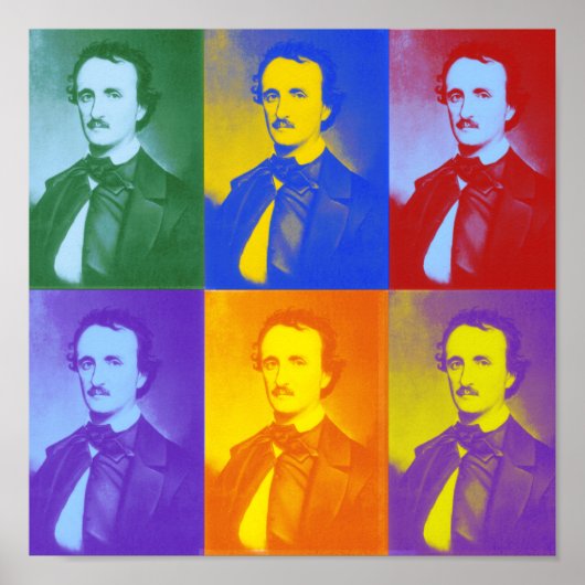 Edgar Allan Poe Poster (Voorkant)