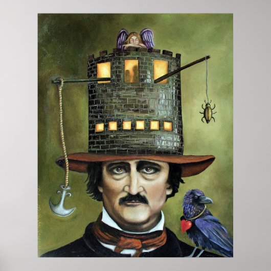 Edgar Allan Poe Poster (Voorkant)