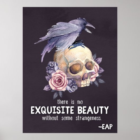 Edgar Allan Poe Poster (Voorkant)
