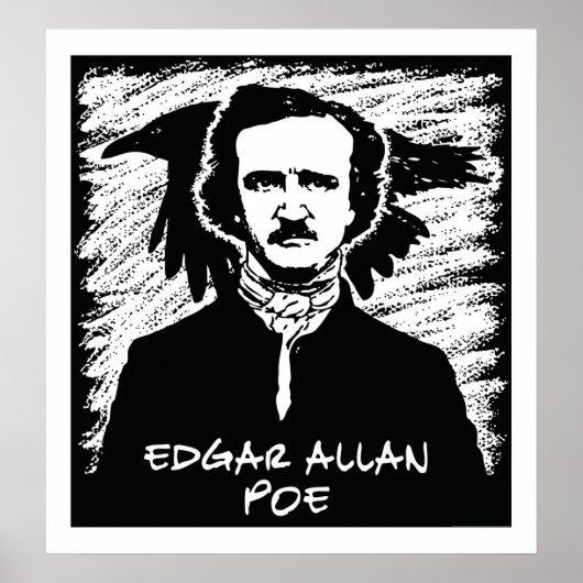 Edgar Allan Poe Poster (Voorkant)