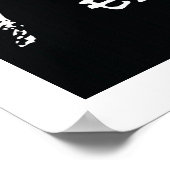 Edgar Allan Poe Poster (Hoek)