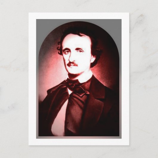 Edgar Allan Poe postkaart 1 (Voorkant)
