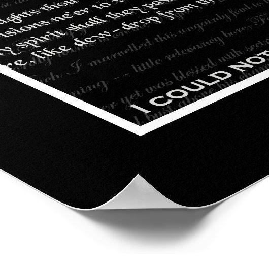 Edgar Allan Poe Print (Hoek)