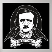 Edgar Allan Poe Print (Voorkant)