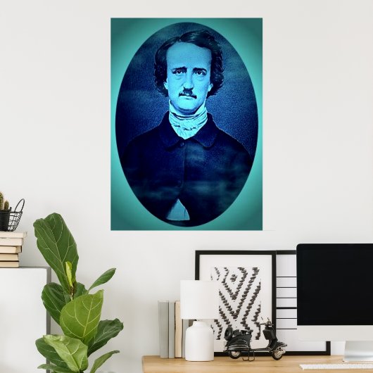 Edgar Allan Poe print 3 (Thuiskantoor)