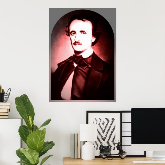 Edgar Allan Poe print twee (Thuiskantoor)