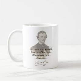 Edgar Allan Poe Quote Mok - Voortreffelijke schoon