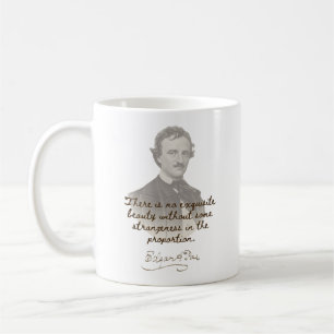 Edgar Allan Poe Quote Mok - Voortreffelijke schoon