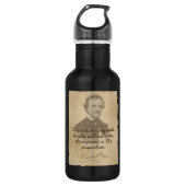Edgar Allan Poe Quote - Schoonheidsflesje Waterfles (Voorkant)