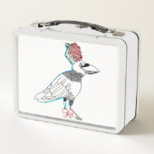 Edgar Allan Poe Raven (Achterkant)