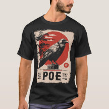 Edgar Allan Poe Raven Gothic Literatuur Ontwerp